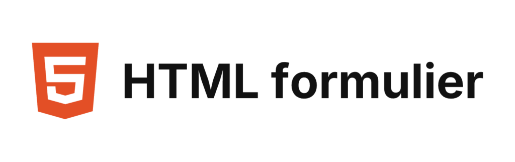 HTML formulier logo